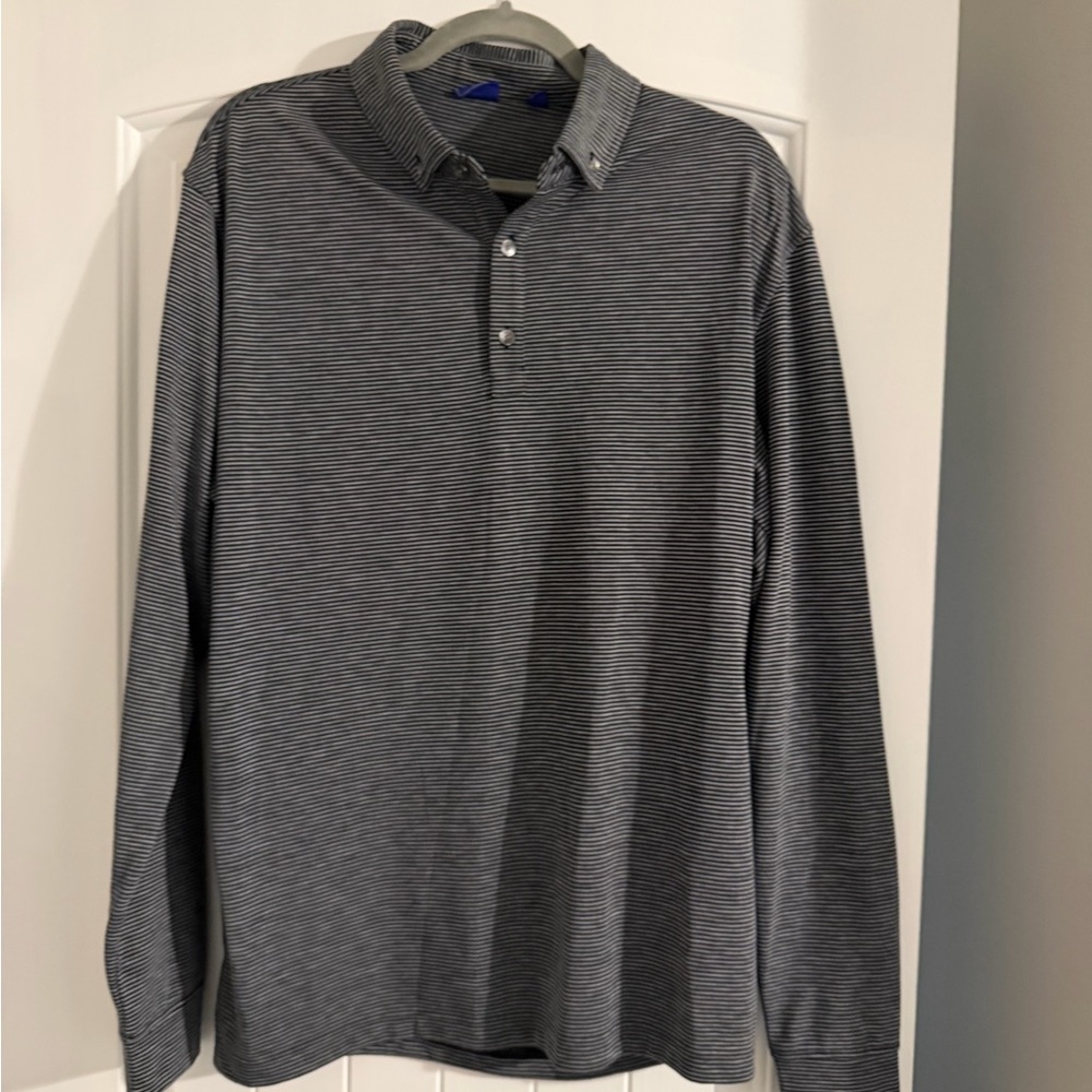 Men's Gray FootJoy Long Sleeve
